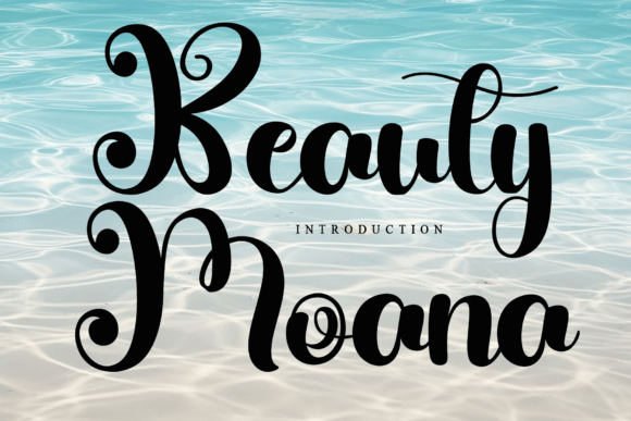 Beauty Moana: A Font That Elevates Your Brand