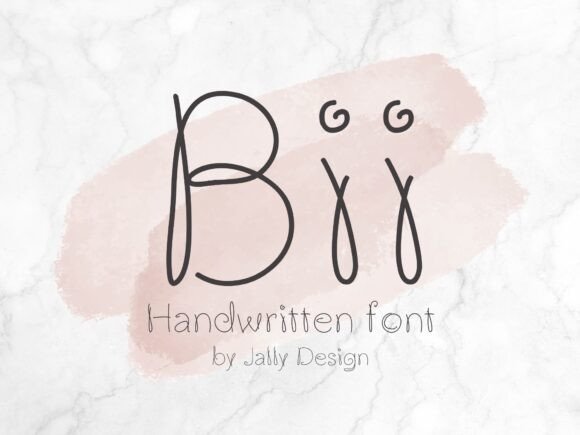 Bii: A Handwritten Font That Adds Personality to Your Craft