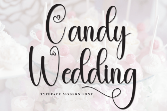 Candy Wedding: A Script Font for Editorial Elegance