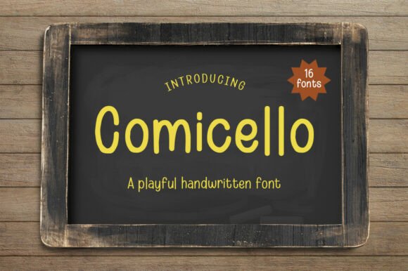 Comicello Regular: A Playful Font for Digital Branding