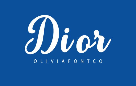 Dior Font for Handmade Creators