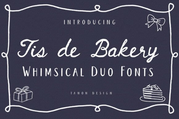 Font Choice That Speaks Volumes: Tis De Bakery