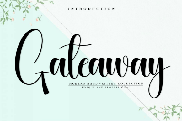 Gateaway: A Playful Font for Campaign Creativity
