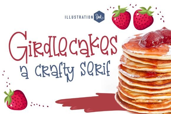 Girdlecakes: A Whimsical Font for Modern Web Design