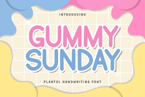 Gummy Sunday: A Script Font for Editorial Design