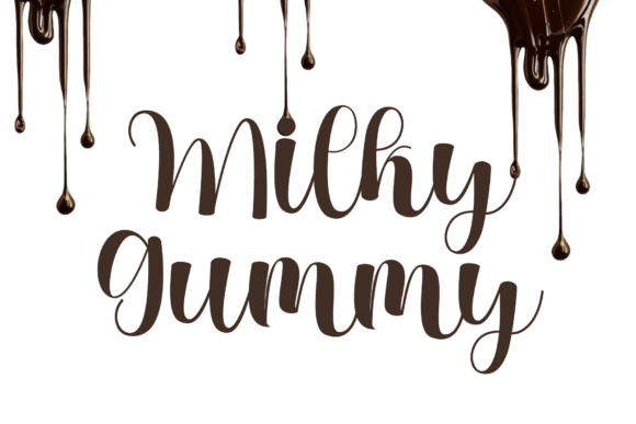 How Milky Gummy Elevates Your Brand with Graceful Typography