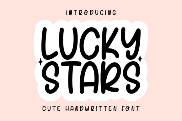 Lucky Stars Font for Business Branding