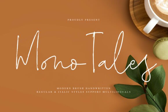 Monotales Regular: A Premium Script Font for Handmade Crafters