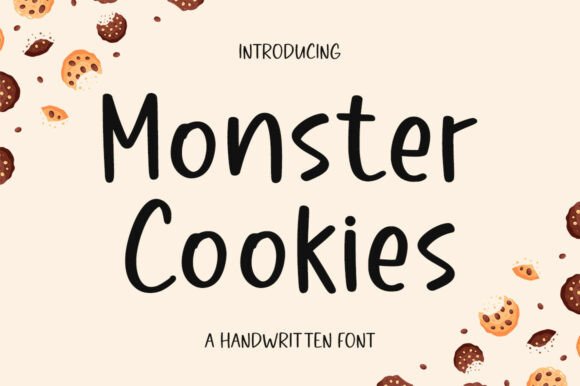 Monster Cookies: A Script Font for Modern Web Design