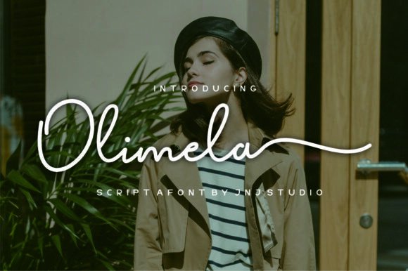 Olimela: A Script Font That Adds Personality to Branding