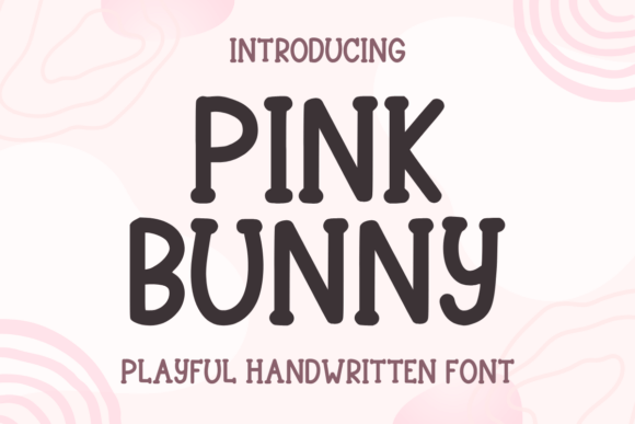 Pink Bunny: A Playful Font for Web Design and Branding