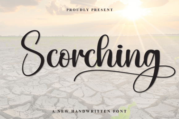 Scorching: A Timeless Script Font for Editorial Design