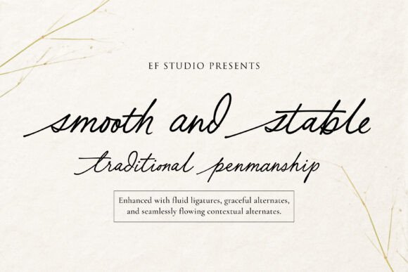 Smooth and Stable: The Font That Elevates Your Brand