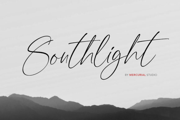 Southlight: A Script Font That Adds Elegance to Branding Projects