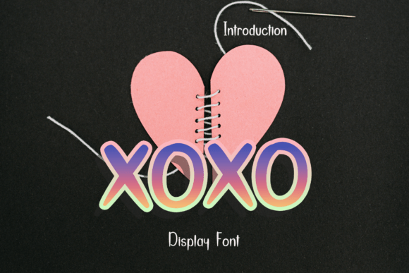 Xoxo: A Modern Script Font for Web Design